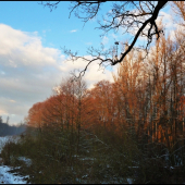 v žiari podvečerného slnka ...