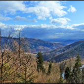 prekrásna Slovenská diaľ... (až po Maďarské vŕšky)...:-)