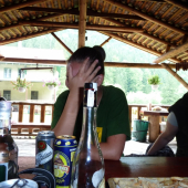 Ten alkohol nemôžem už ani vidieť ... :-)