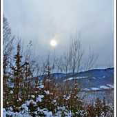 decembrové slnko pri -10 ...