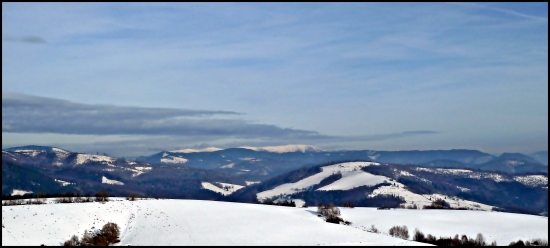 pohľad na Nízke Tatry ...