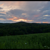 podvečer na lucerke ...