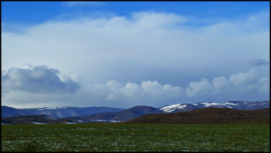 aj na vrchoch je už sneh, u nás nič ...