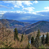 pohľad do doliny ...