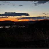 po dlhých týždňoch konečne západ slnka ...