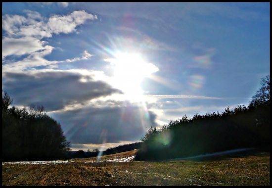 keď nie je zamračené ...