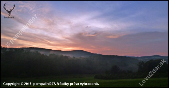 podvečerný opar ...