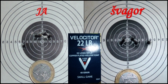 22 l.r. CCI Velocitor 40 gr.