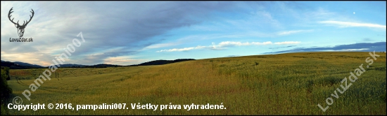 panorama z posedu ...