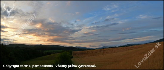 tu som čakával na diviaky ...