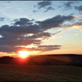 dnešný východ ...