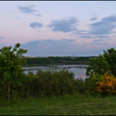 podvečer nad rybníkom ...