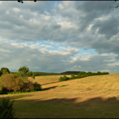 podvečer z posedu ...