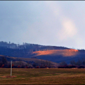 slnko spoza mrakov ...