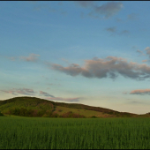 podvečer z posedu ...