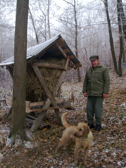 môj otec s mojím Štajerákom-Aresom. 2.