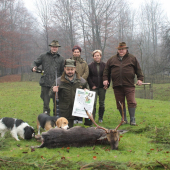 pasování na lovce dančí zvěře