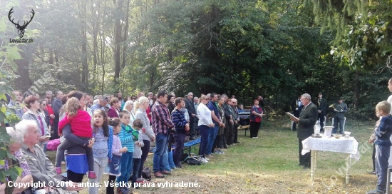 Hubertova Sv.Omša lV.ročník vo  Fabianovej doline