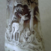Výzdoba- detail malého  rohu