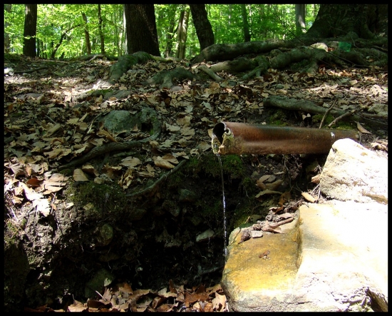 Tečie síce pomali, ale osvieži...