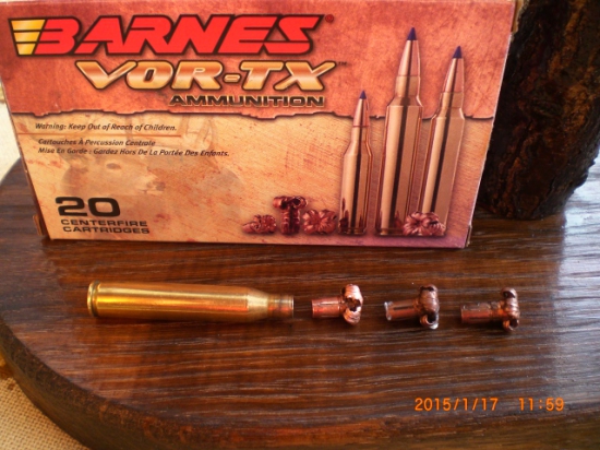25-06rem. Barnes  TTSX 100grai.