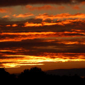 augustový podvečer...