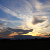 dnešný podvečer...