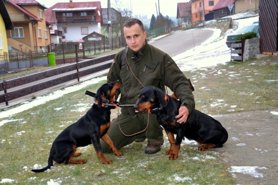s dievčatami pred poľovačkou