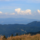 Panský diel s masívom Poľany v pozadí