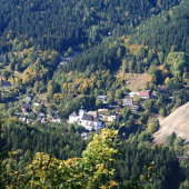 Špania Dolina v jesennom šate