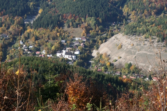Špania Dolina v jesenom šate