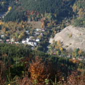 Špania Dolina v jesenom šate