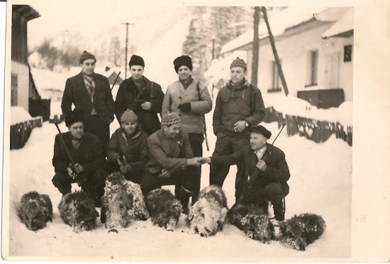 Radosť z diviačieho úlovku