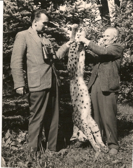 Poľovníci otec a syn