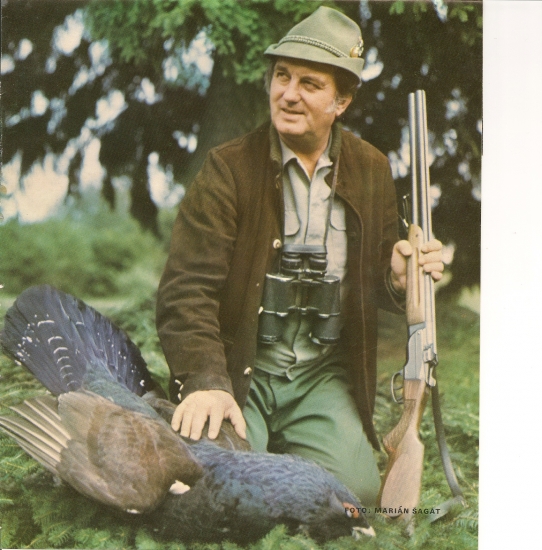 Spomienka na herca a poľovníka