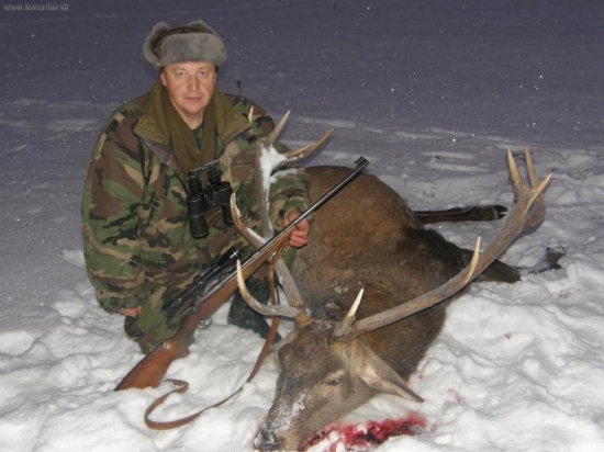 Silvestrovský jeleň 175 bodov