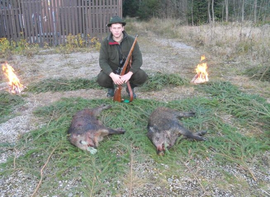 První úspěch na naháňce a hned dvojitý ...