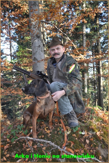 Arka na polovaniu -zbiorówka w Paszynie