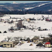 Dedinka v údolí...