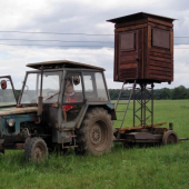 mobilný posed - práve ho prevážame