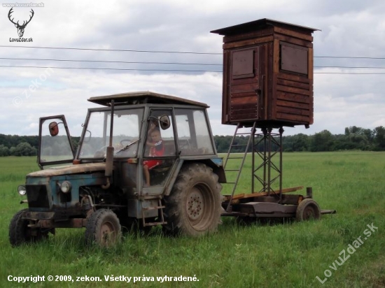 mobilný posed - práve ho prevážame