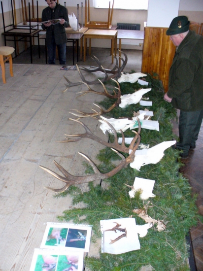 Mala vystava trofei na VČS