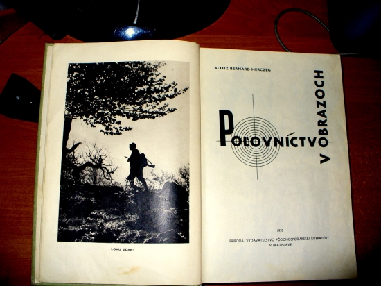 Moja najstaršia kniha o poľovnictve z roku 1970