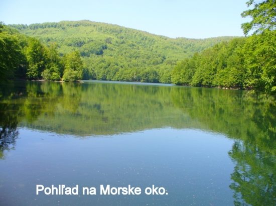 Pohľad na Morske oko