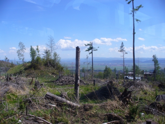 Pohľad na Tatry v roku 2007