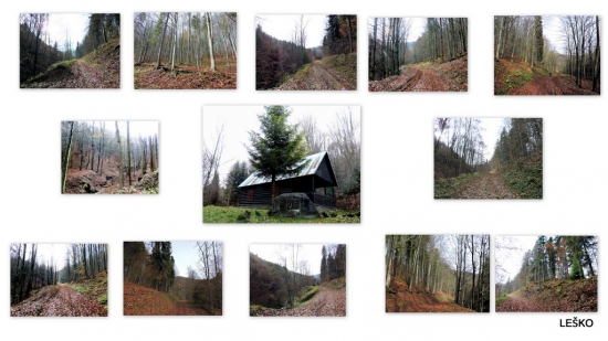 KOMARKOVA CHATA a dolina SVINARKA v ktorej poľoval