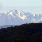 Tatry z Popovej Luky v Čer.pohori