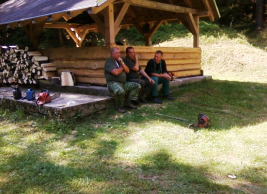 Padla a odpočívame