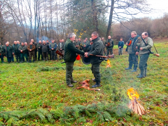 Spoločná poľovačka PZ LAZY a ROVNÉ