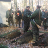 Spoločná poľovačka PZ Lazy 30.11.2014